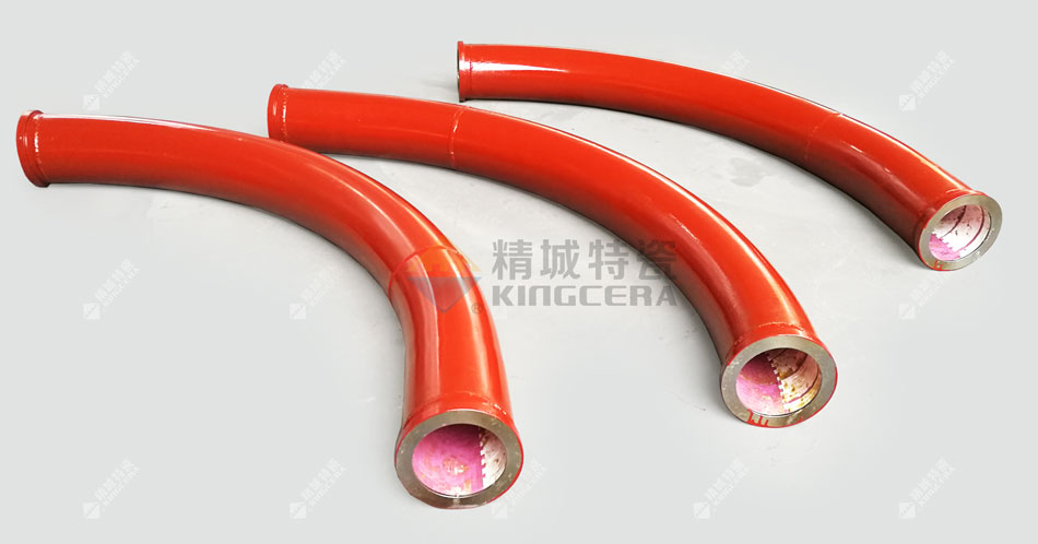 耐磨陶瓷贴片管道(小口径)